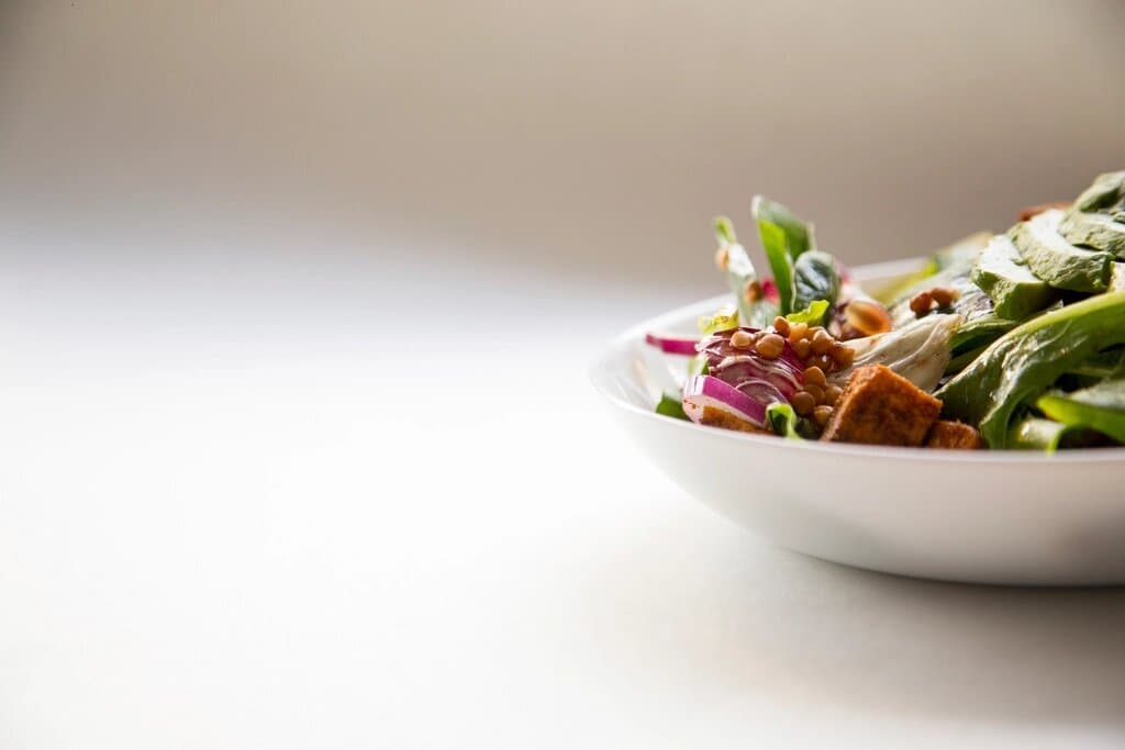 Thaise glasnoedelsalade met groenten