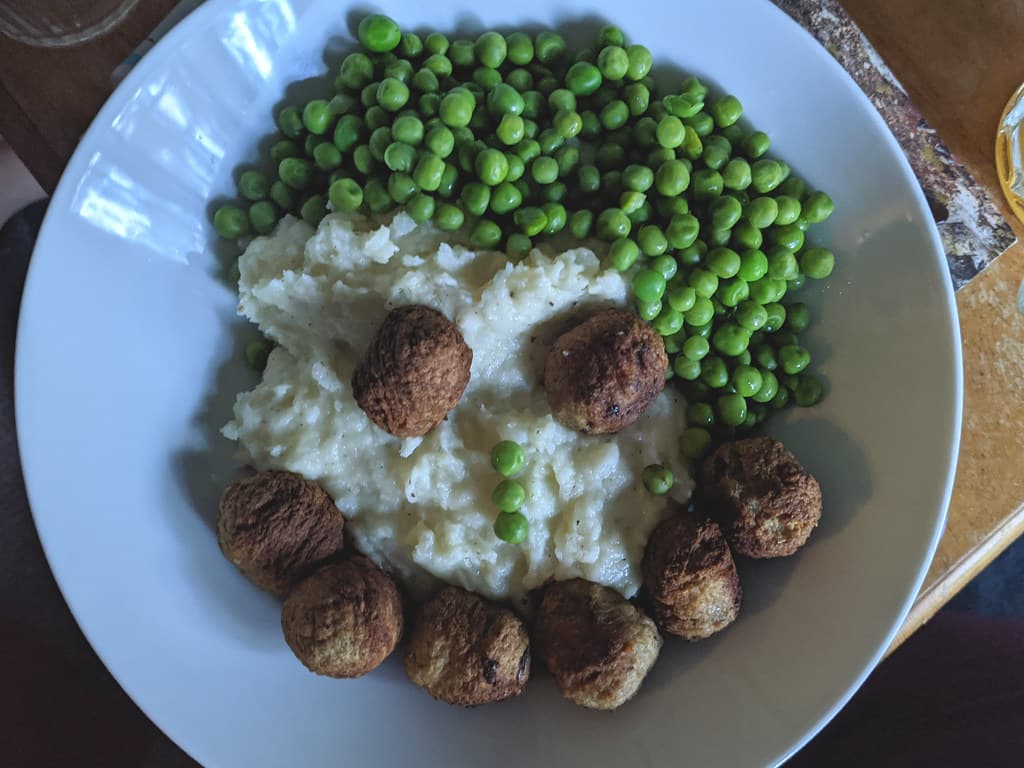 Hutspot met kipgehaktballetjes